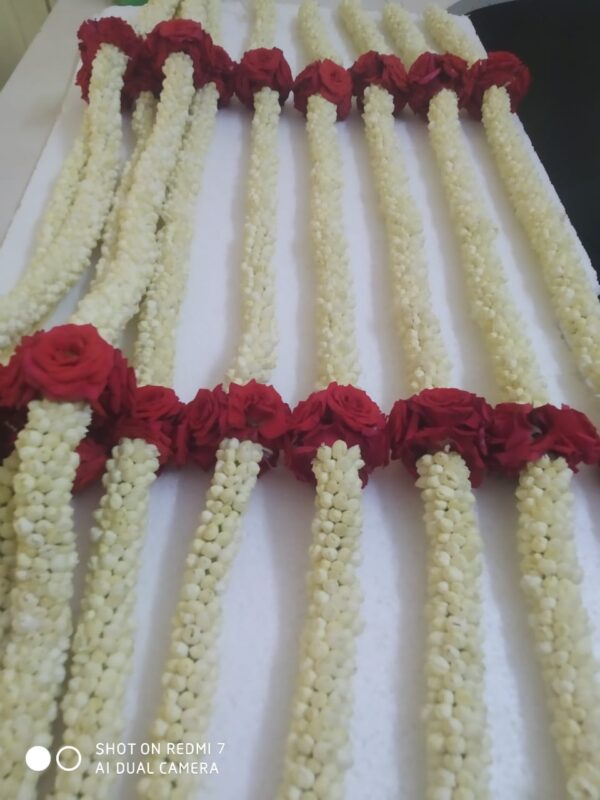 Pooja Flowers - jasmine single string garland