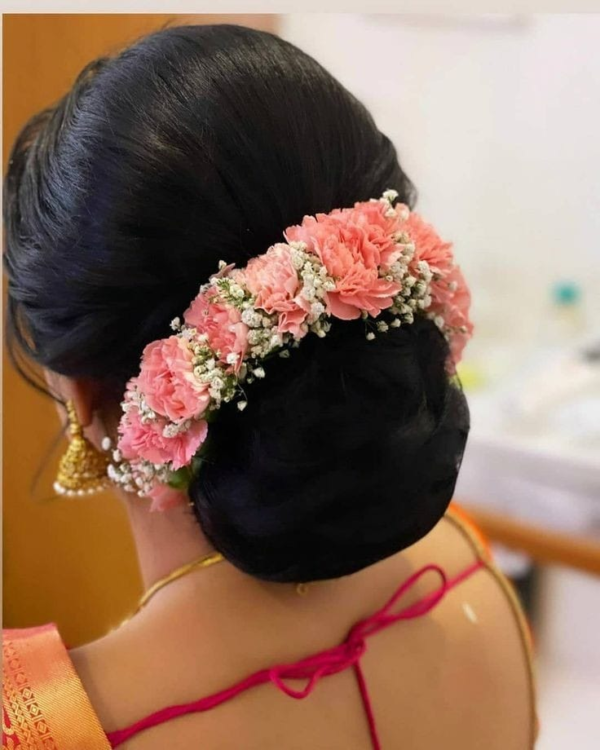 Pink Carnation and Gypsy Flower Veni - GetFlowersDaily